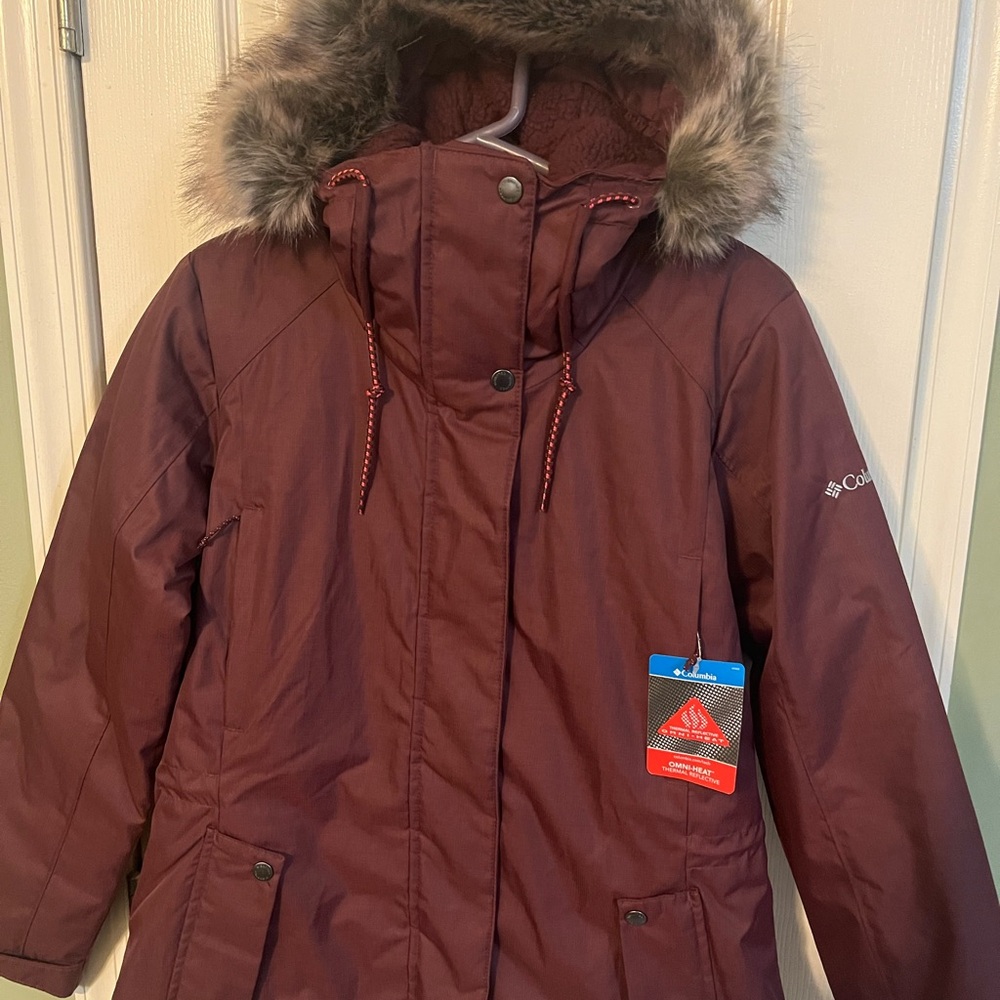 Columbia Women's Deep Red Ski Jacket